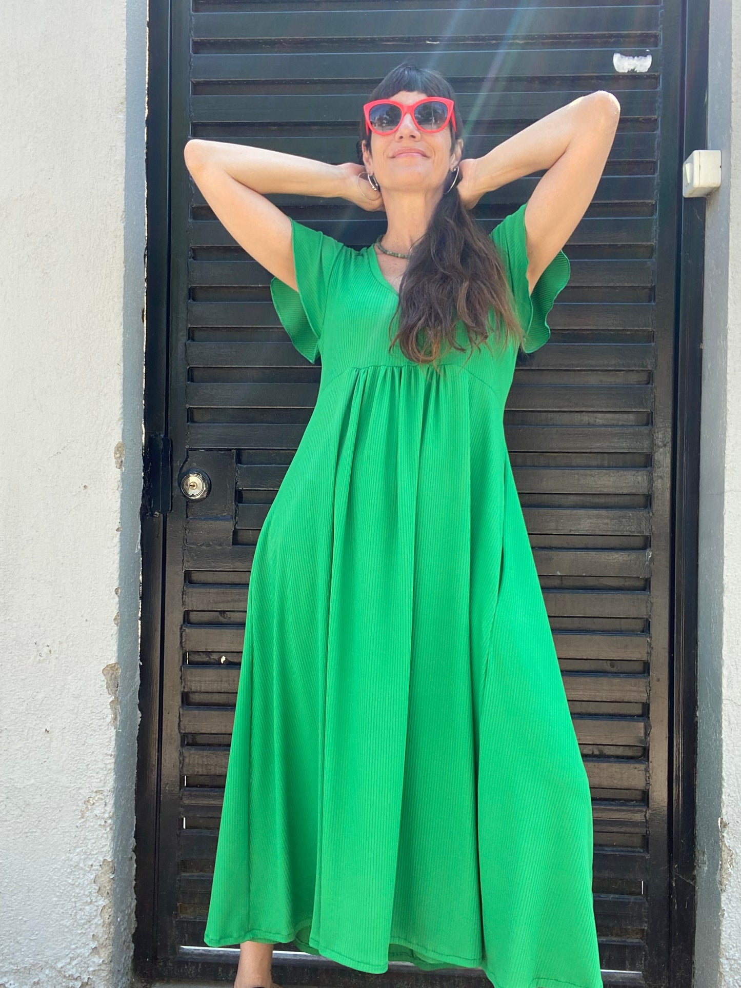 Vestido Mila Long Green