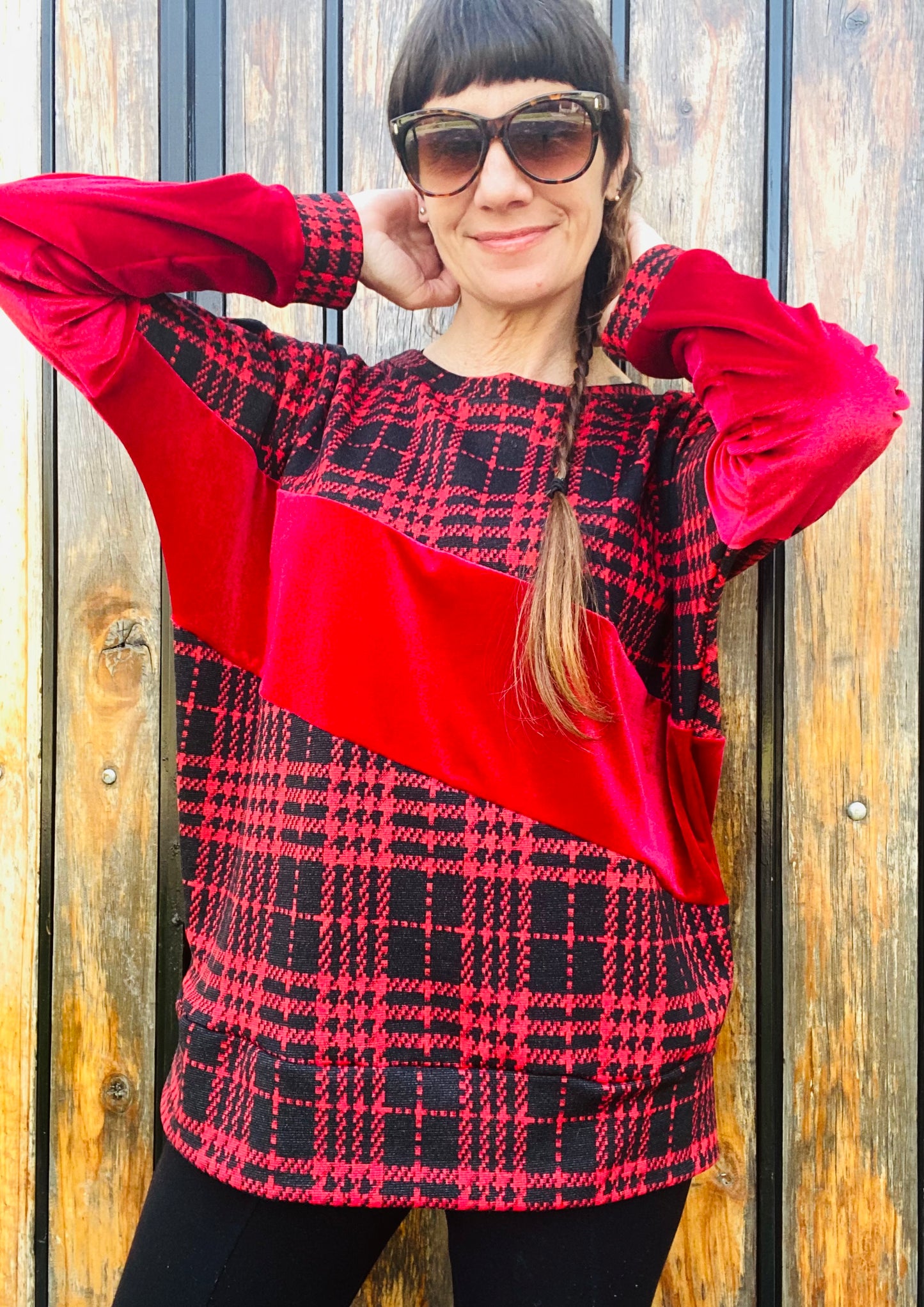 Poleron Cuadrille Velvet