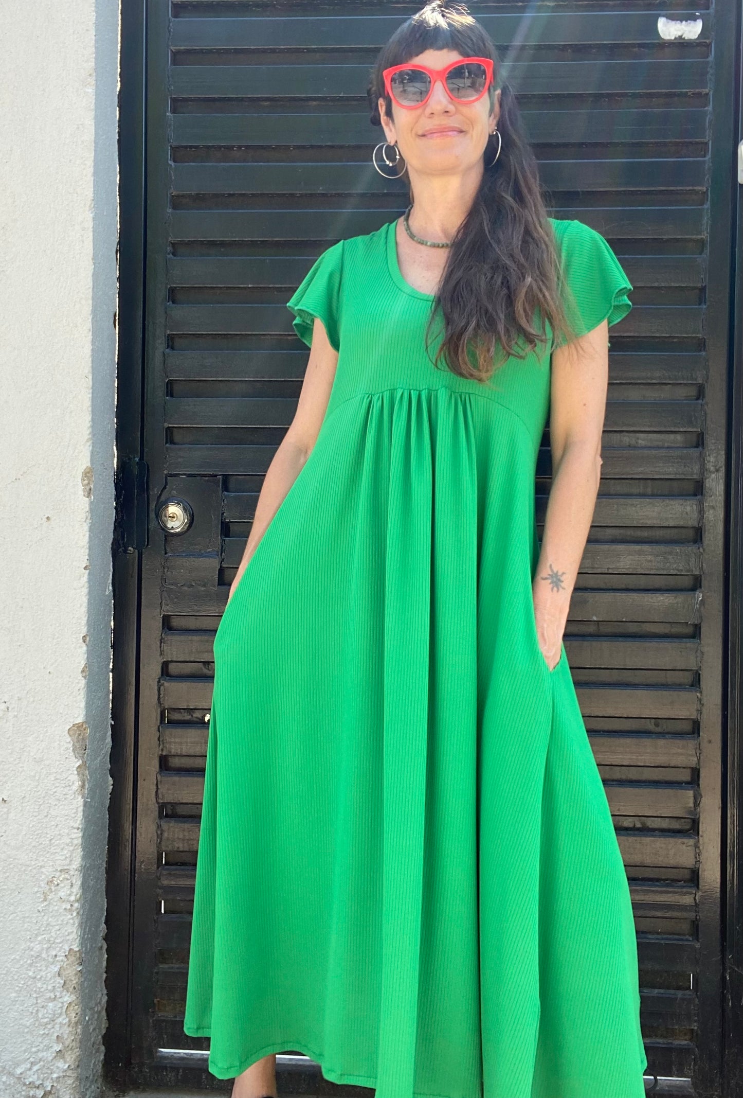 Vestido Mila Long Green