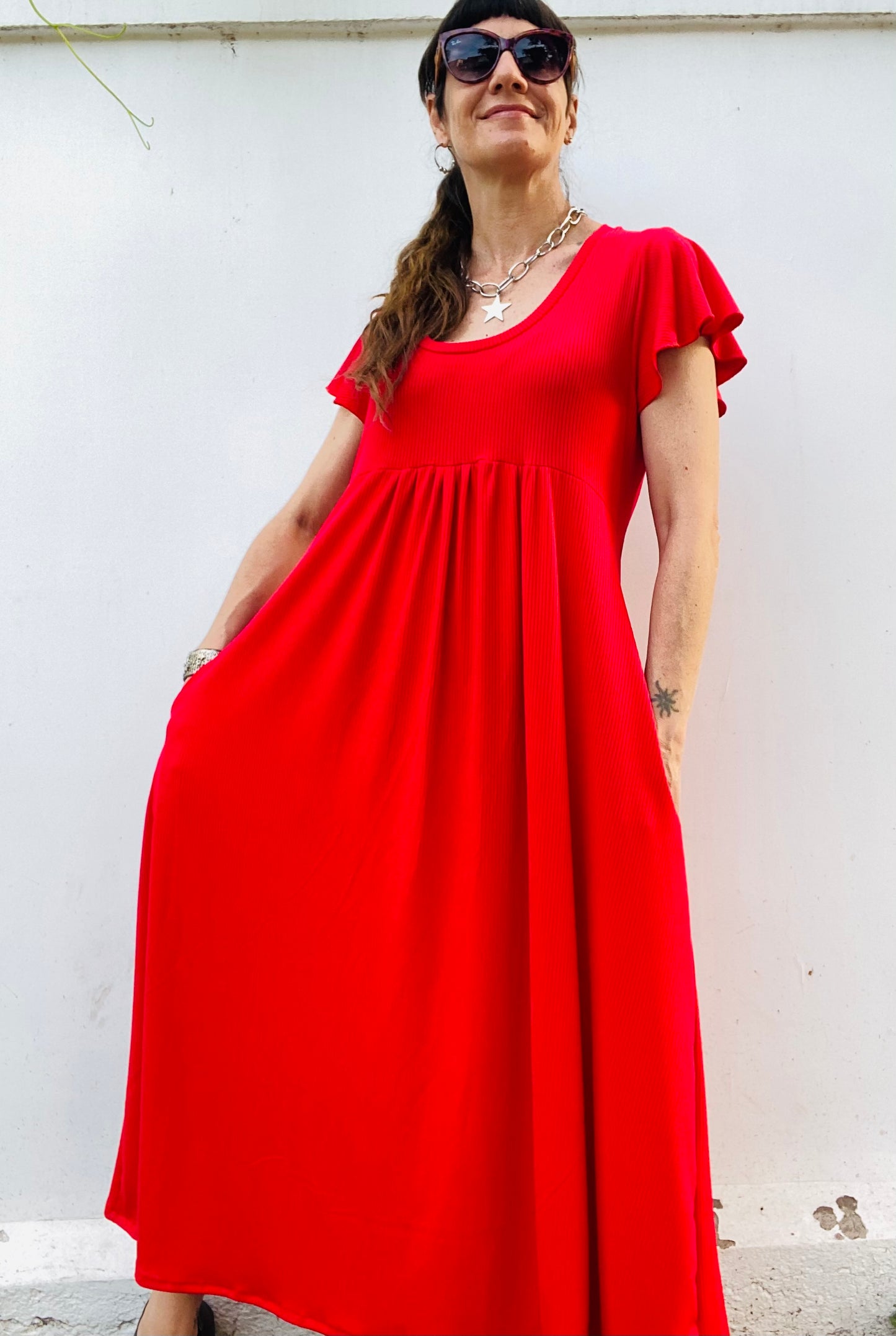 Vestido Mila Long RED