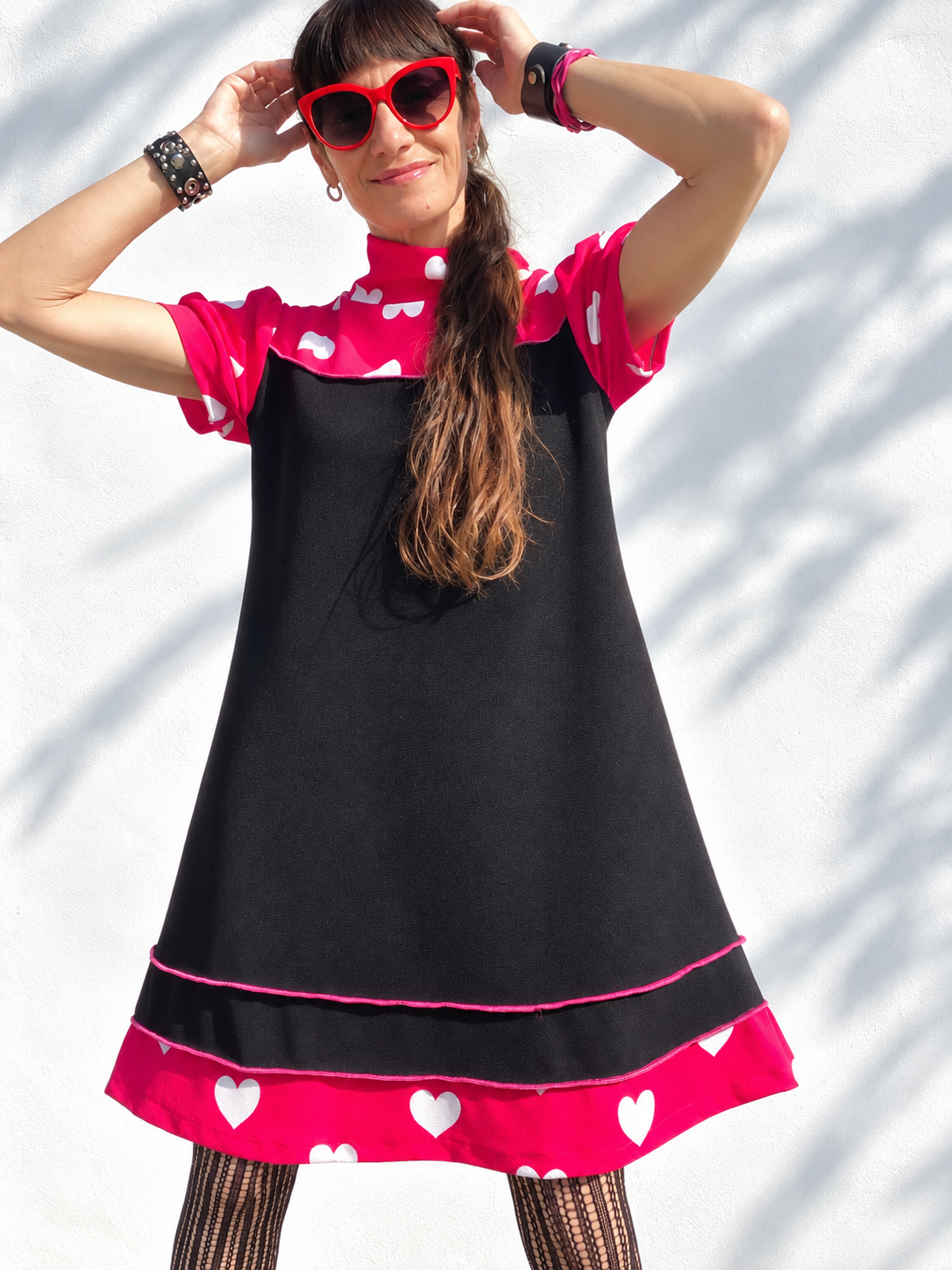 Minivestido Pepita corazon