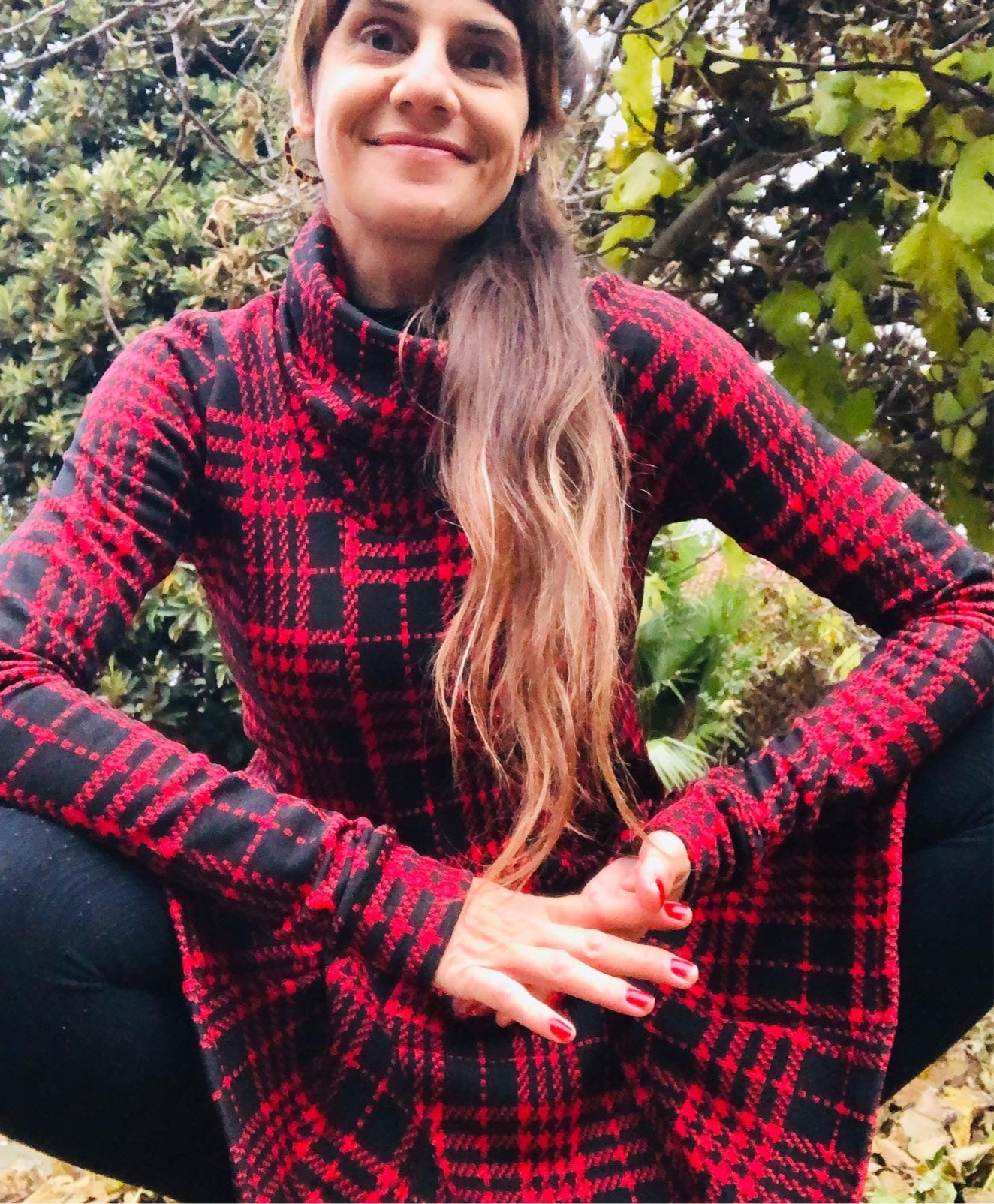 Vestido Lanilla Cuadrille