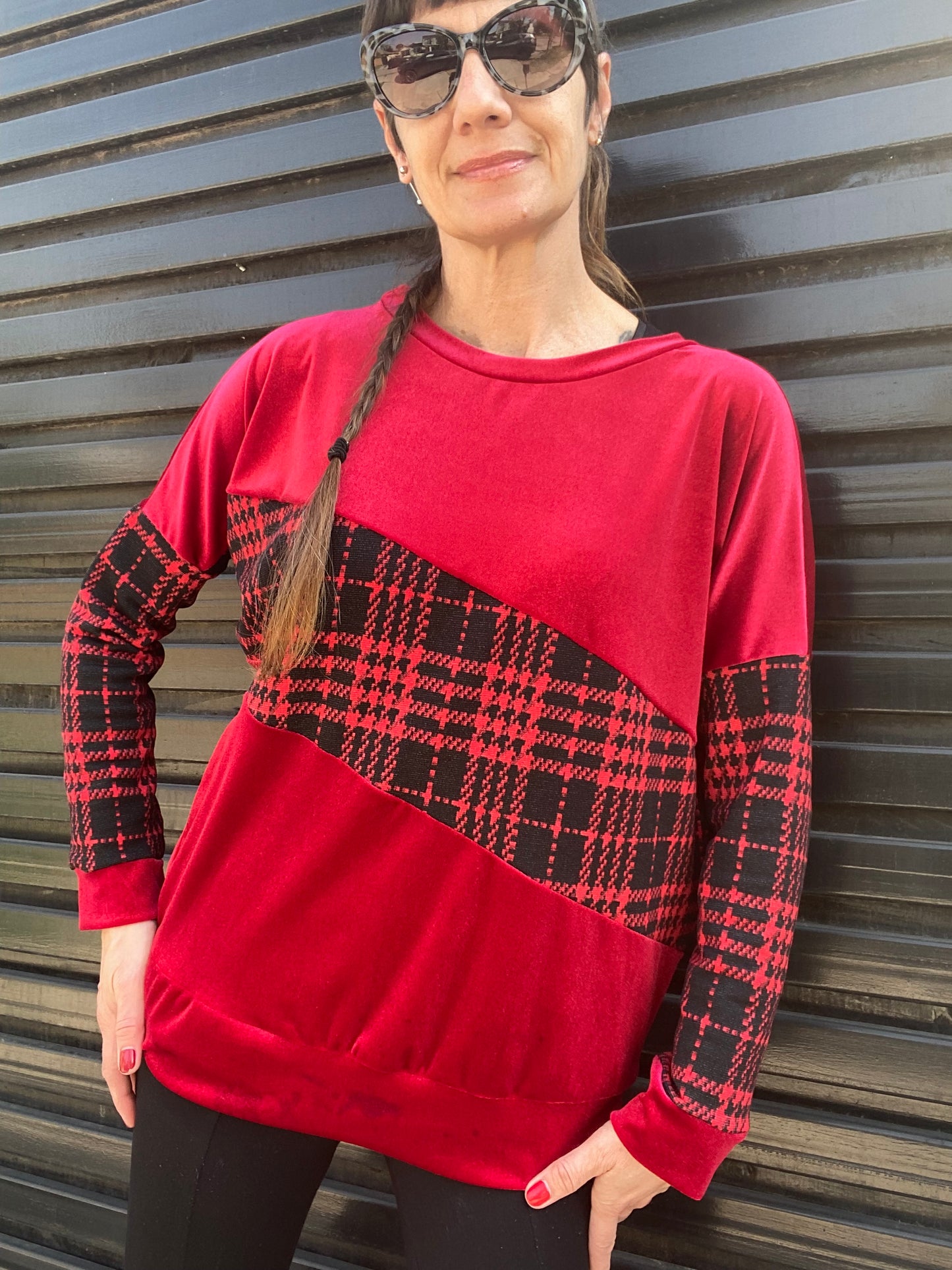 Poleron Cuadrille Velvet