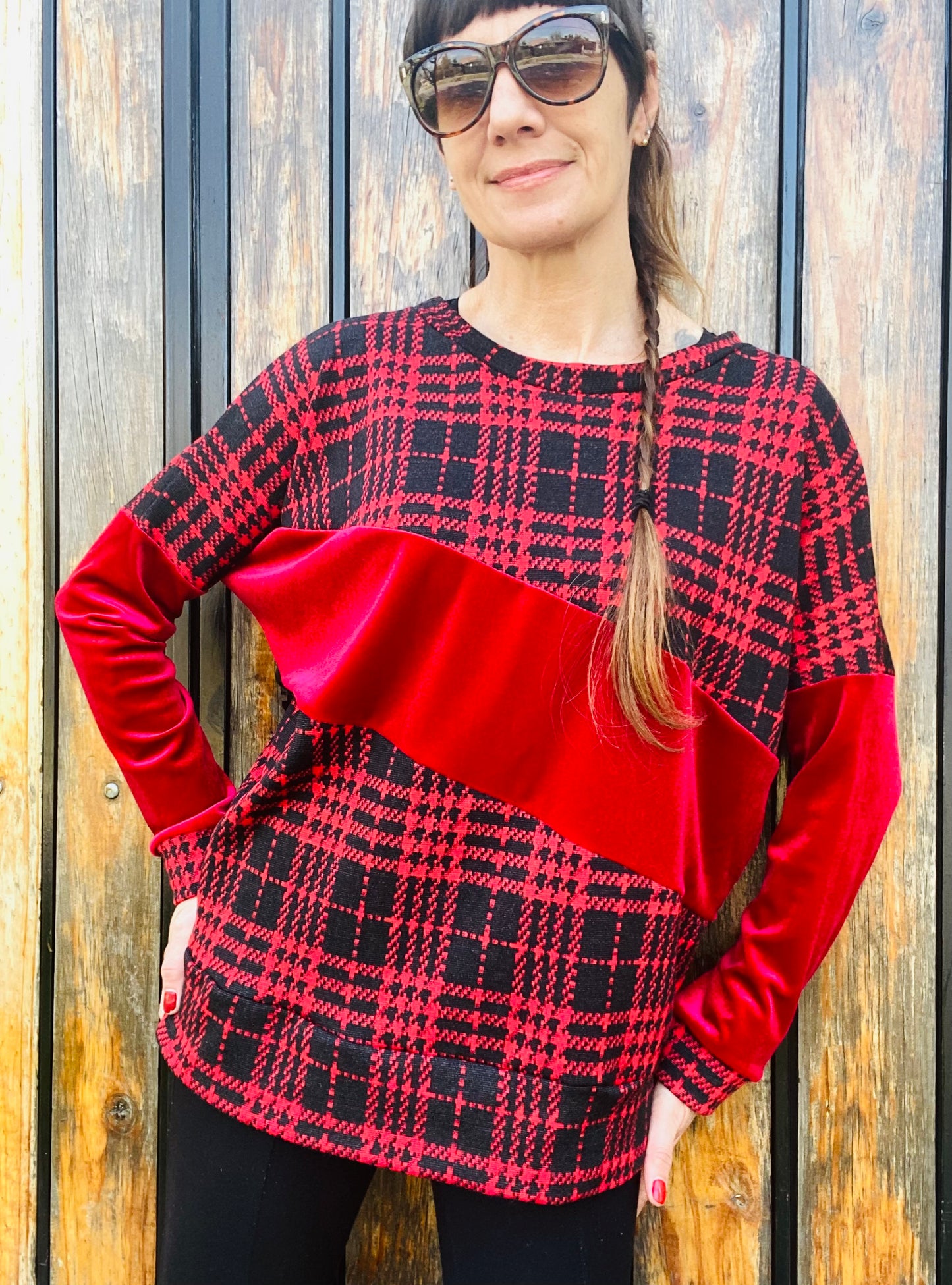 Poleron Cuadrille Velvet