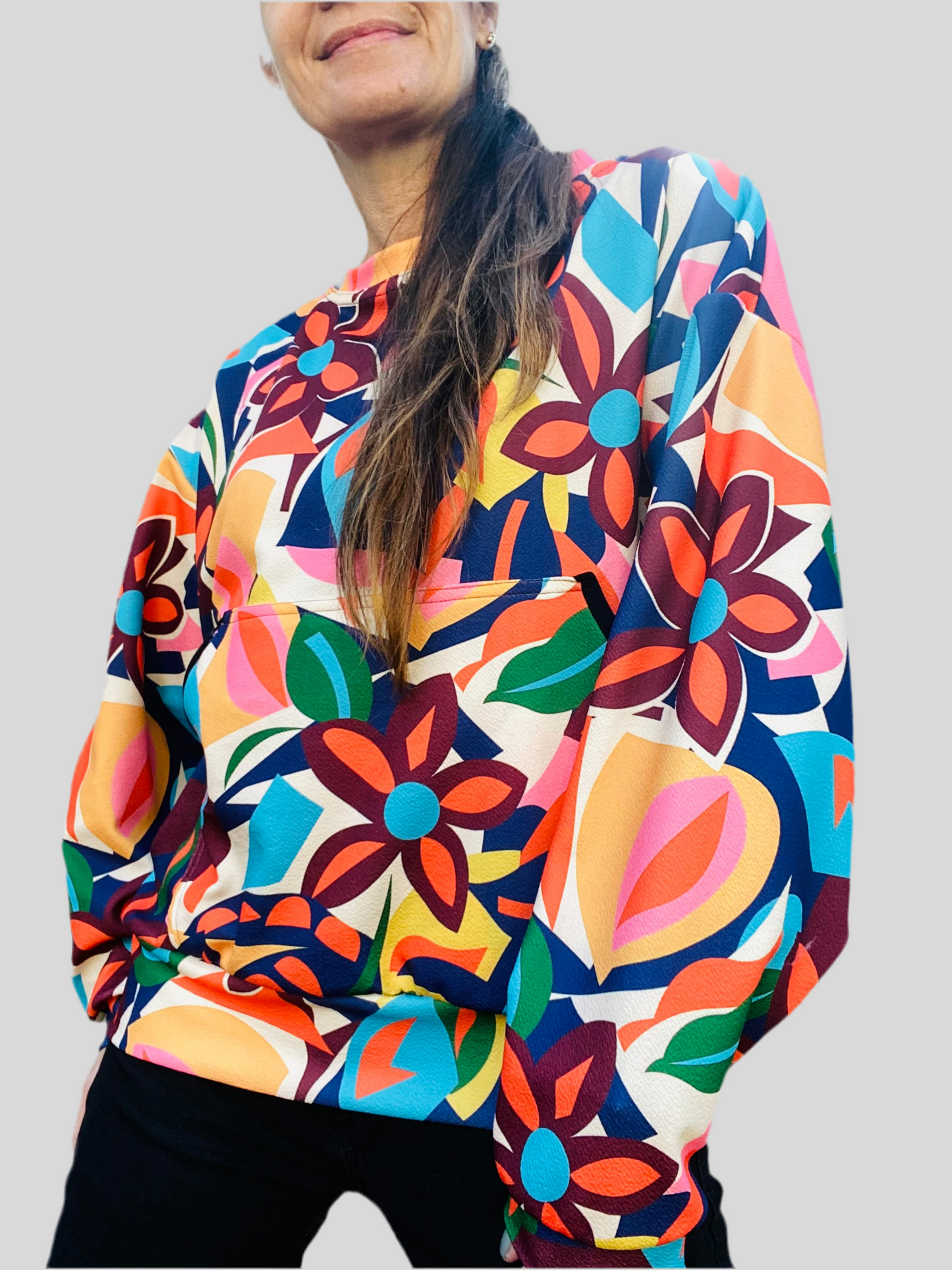 Poleron Flower Orange