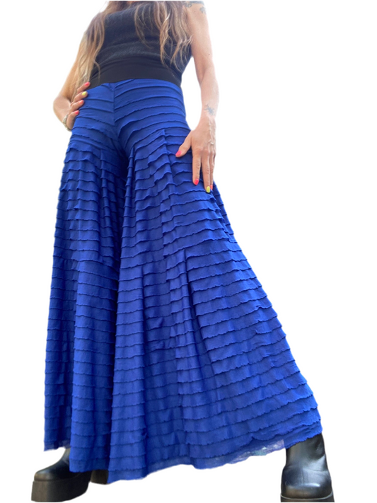 Pantalones Palazzo Vuelos Blue