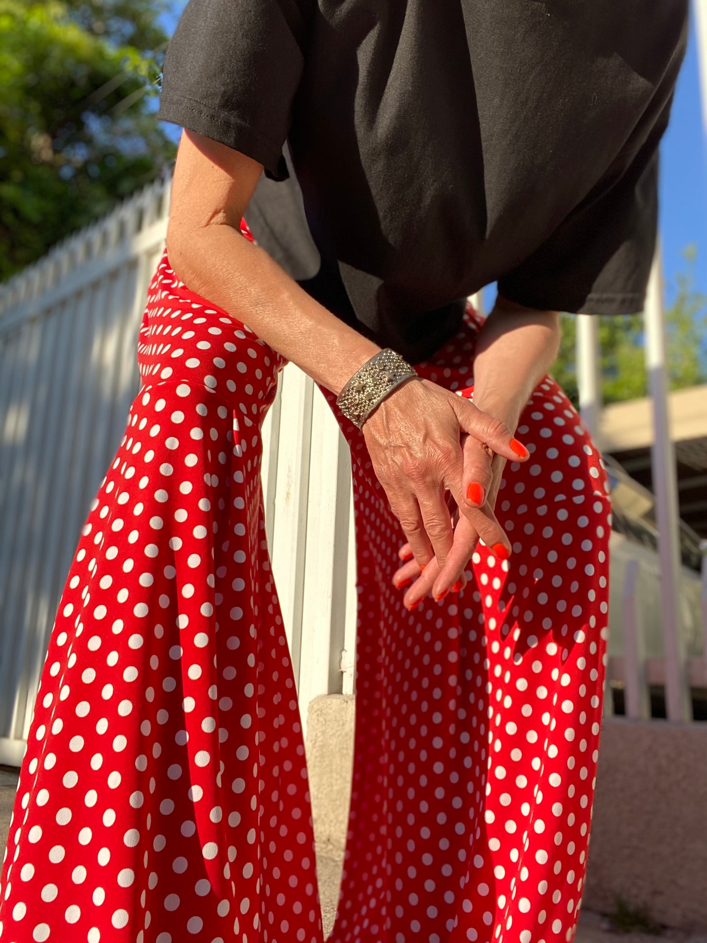 Palazzo Summer Red Lunares