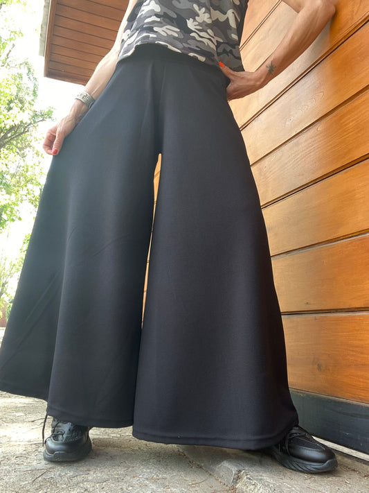 Palazzo bolsillos BLACK