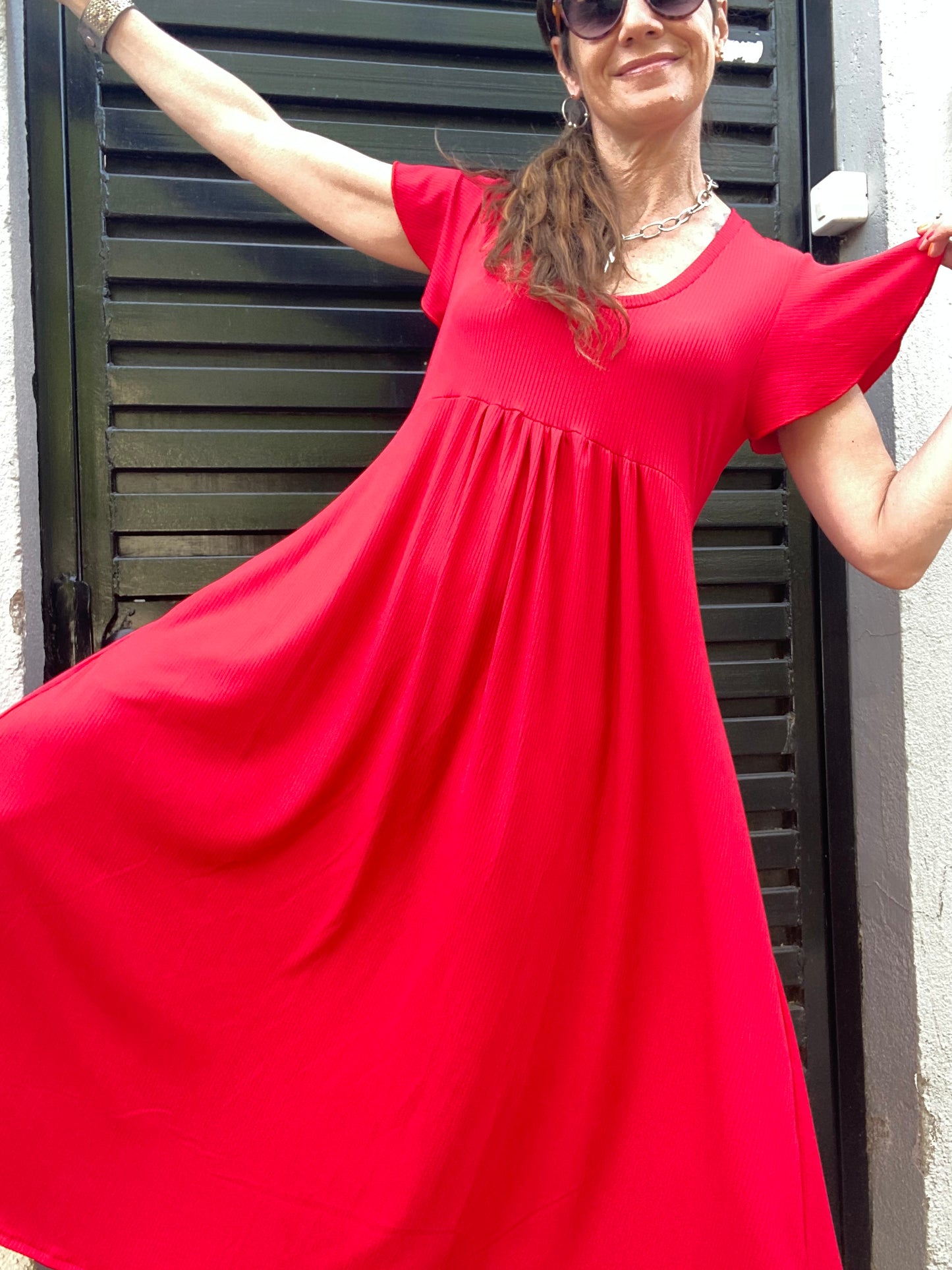 Vestido Mila Long RED