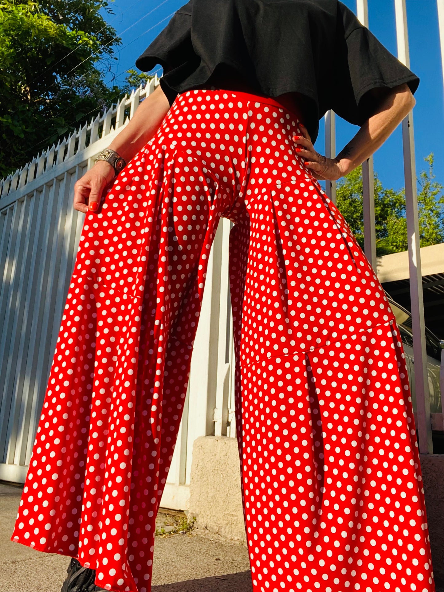 Palazzo Summer Red Lunares