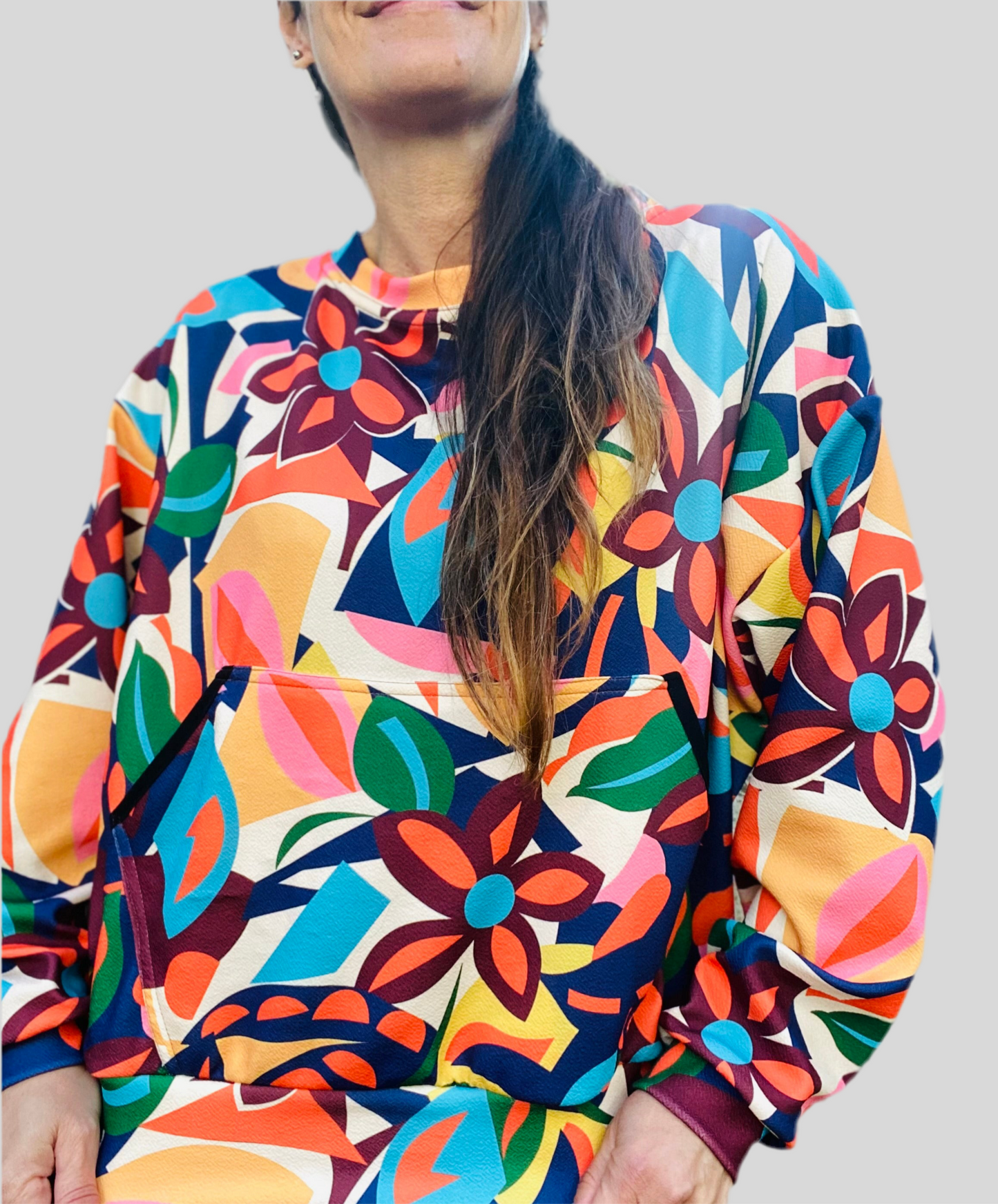 Poleron Flower Orange