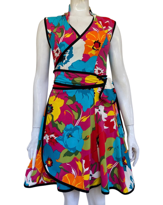 Vestido Envolvente Flower / Verano 2025